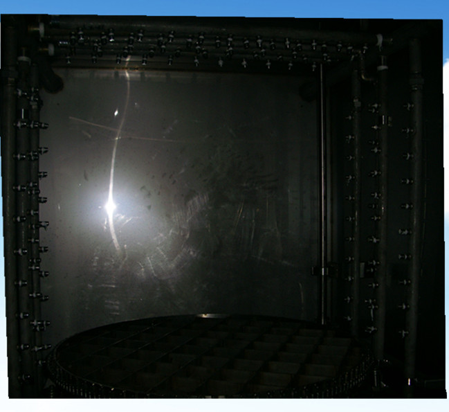 房式高壓噴淋清洗設(shè)備旋轉(zhuǎn)轉(zhuǎn)盤系統(tǒng)