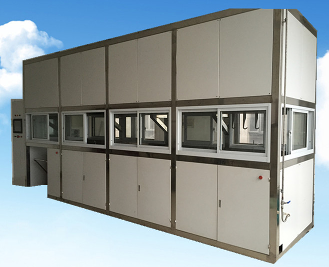 全自動導(dǎo)管超聲波酸洗設(shè)備側(cè)面