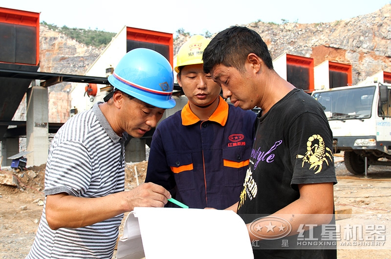 現場指導設備的安裝、調試